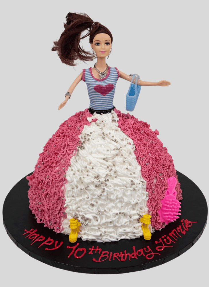Superb Barbie Cake