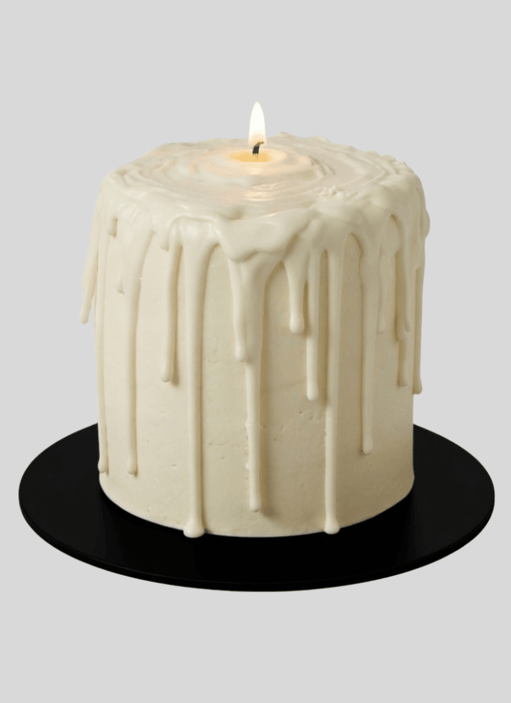 Adorable Candle Cake