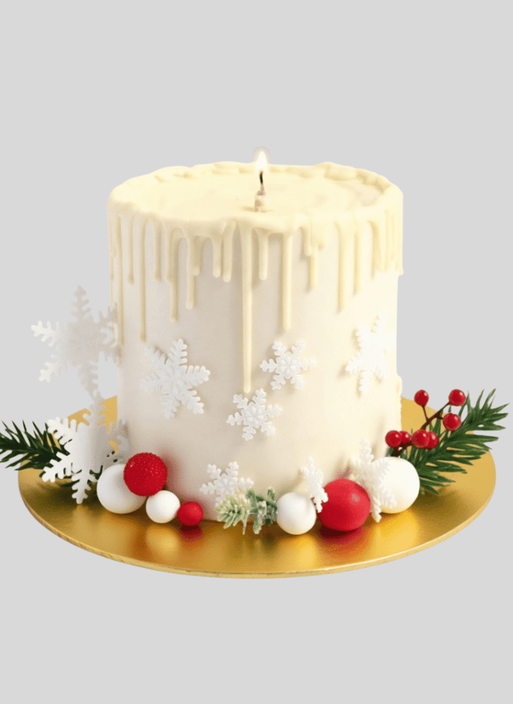 Alluring Candle Cake