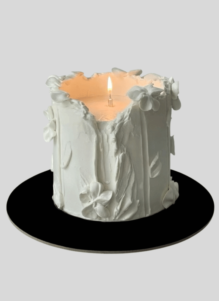 Captivating Candle Cake