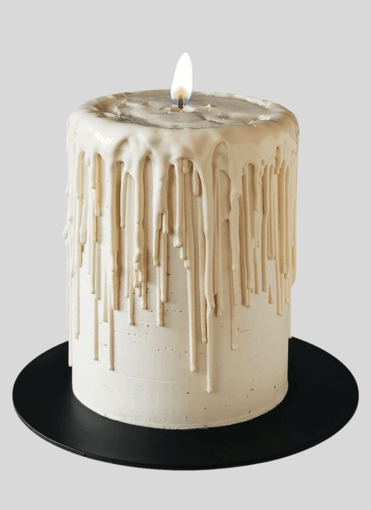 Charming Candle Cake