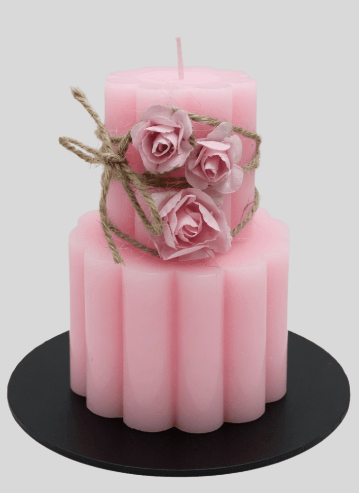 Delightful Candle Cake