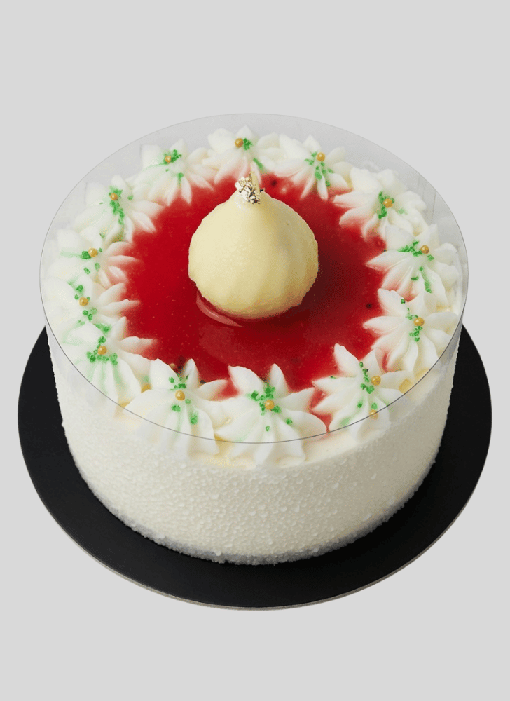 Enticing Candle Cake