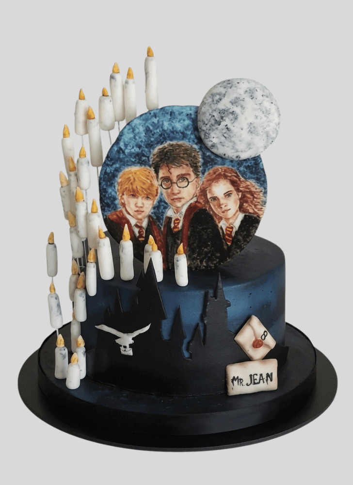 Exquisite Candle Cake