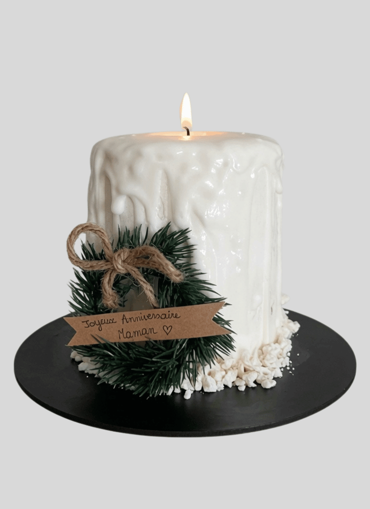 Fine Candle Cake