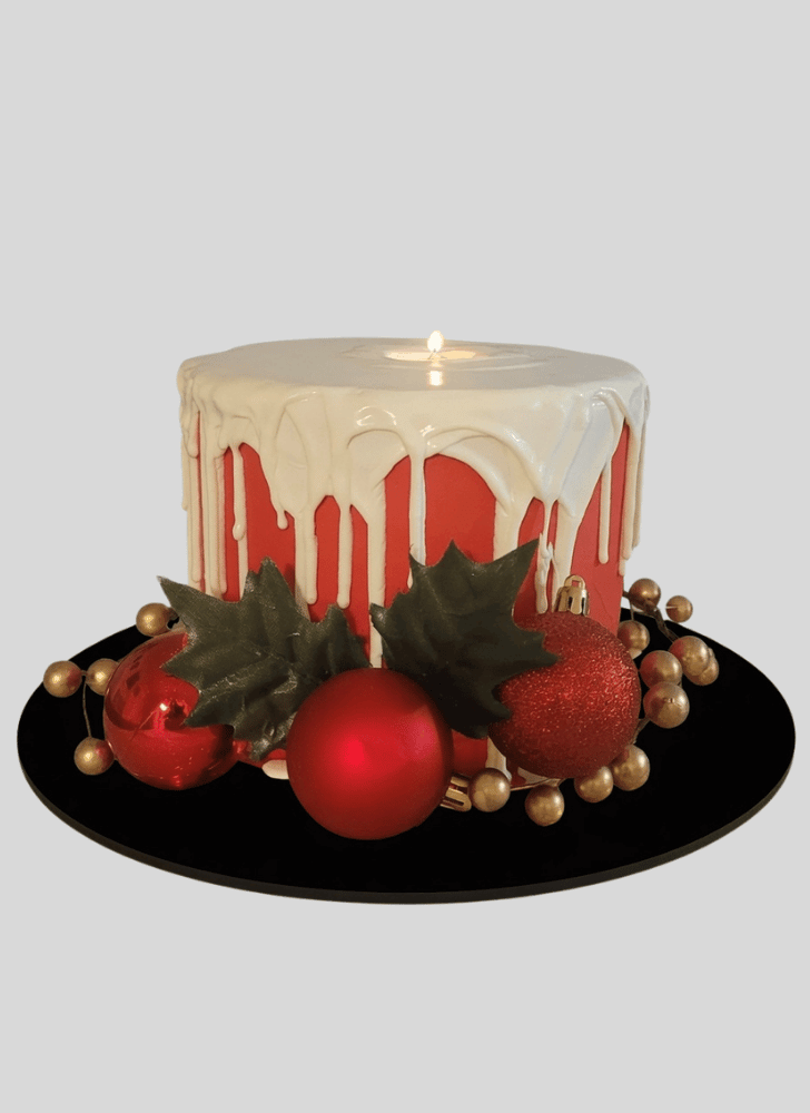 Gorgeous Candle Cake