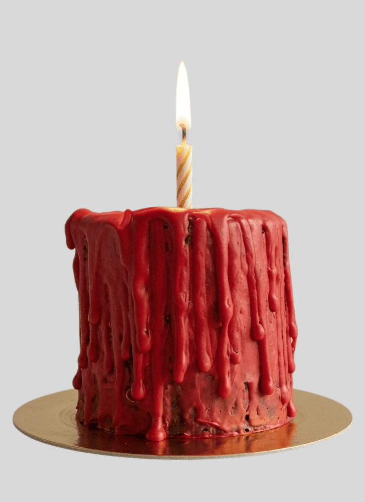Mesmeric Candle Cake