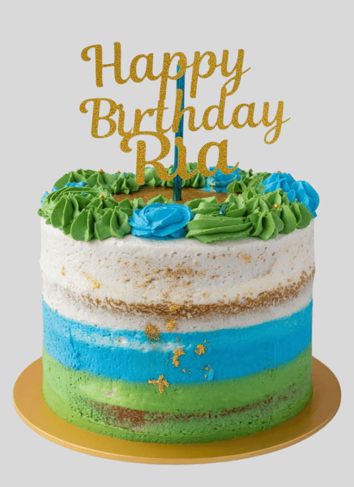 Resplendent Candle Cake