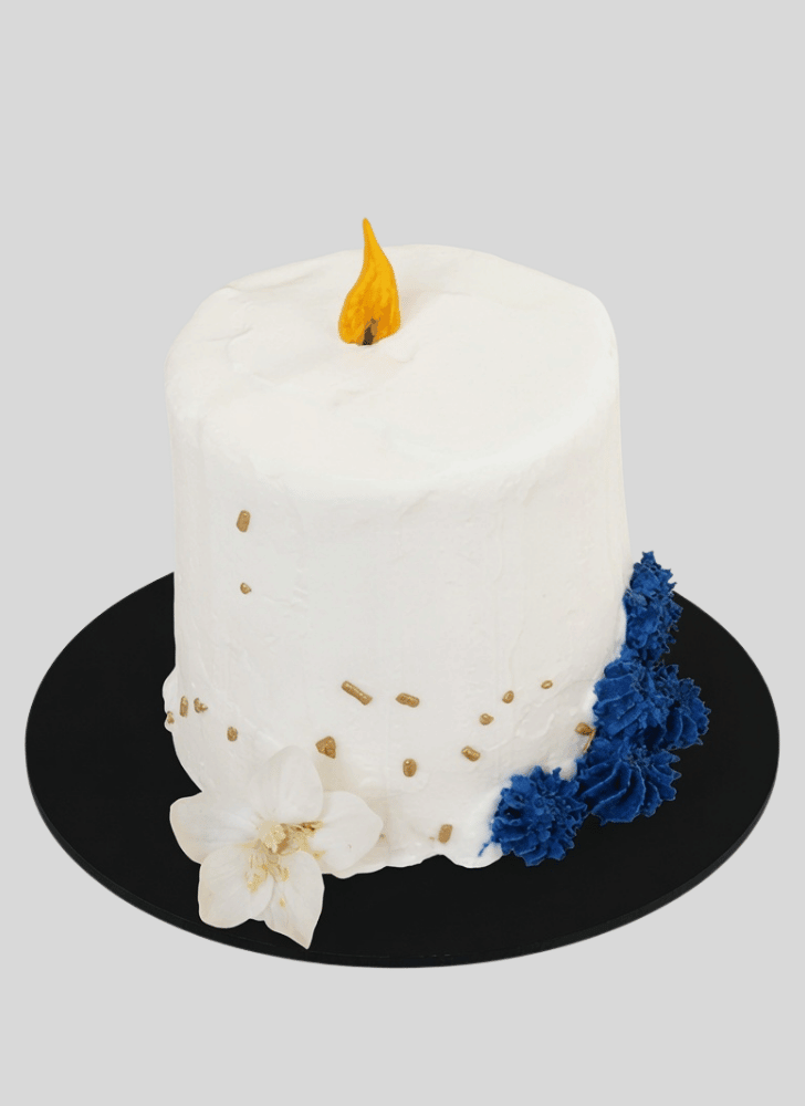 Wonderful Candle Cake Design