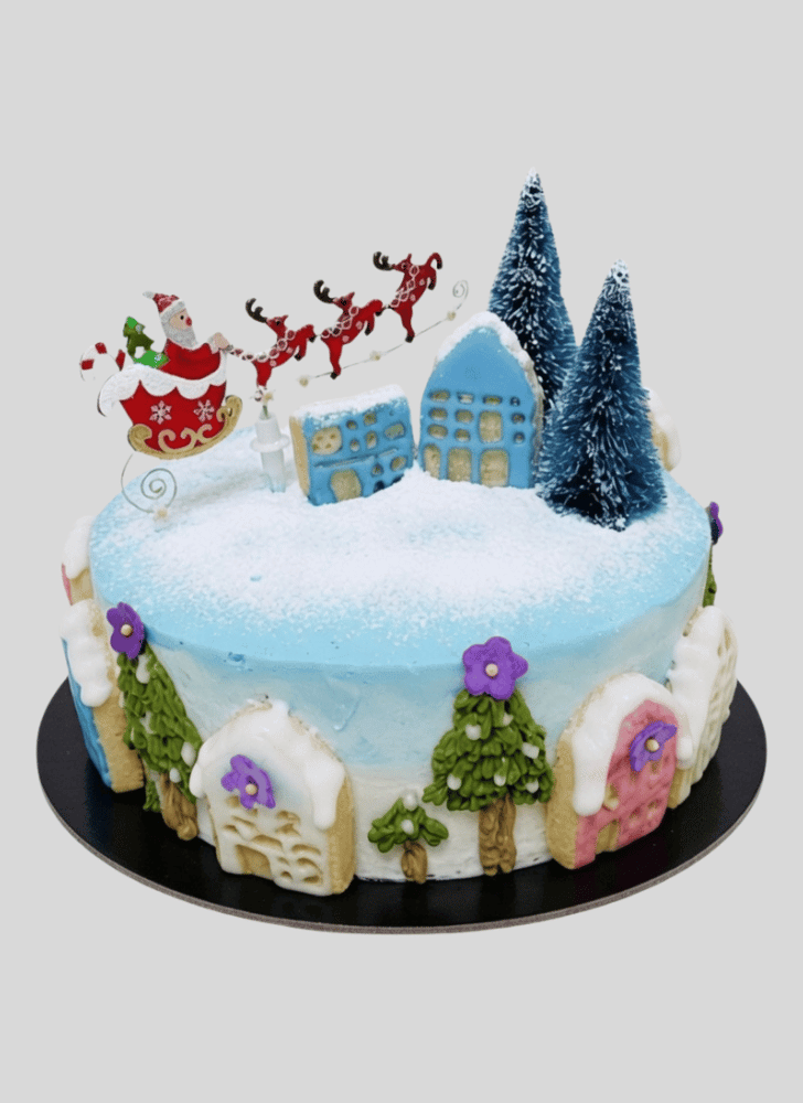 Adorable Christmas Cake