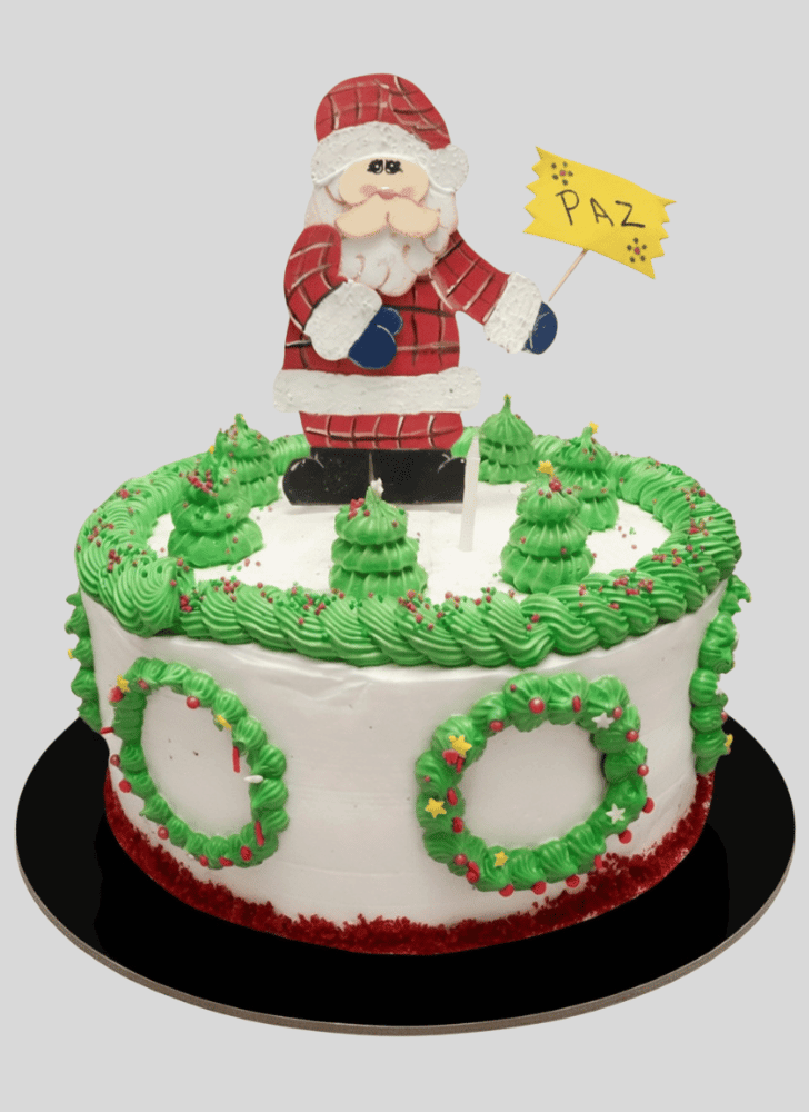 Alluring Christmas Cake