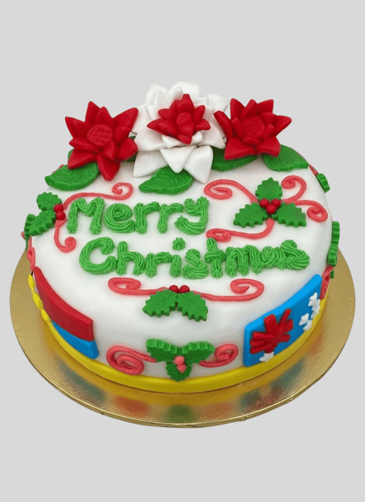 AnChristmasic Christmas Cake