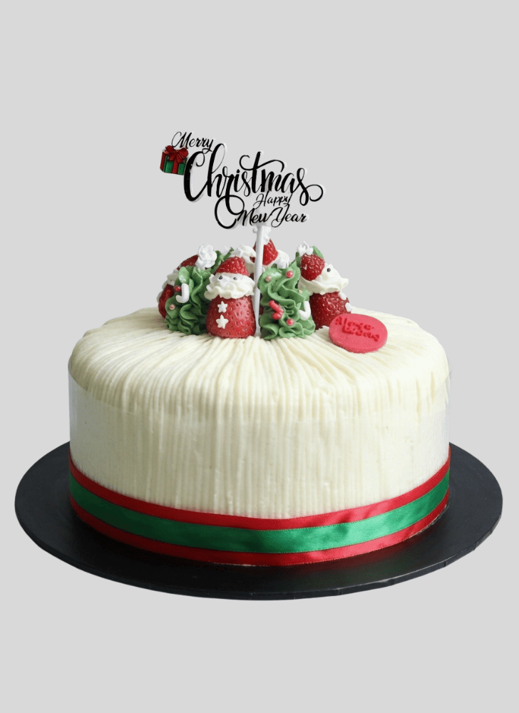 Comely Christmas Cake