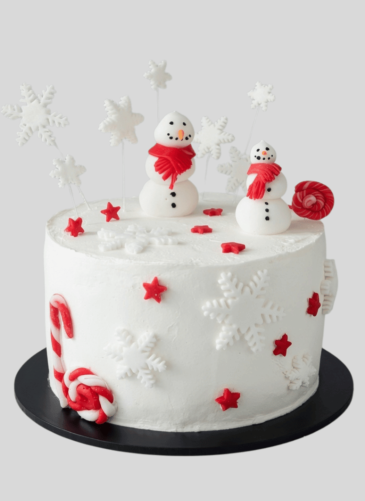 Radiant Christmas Cake
