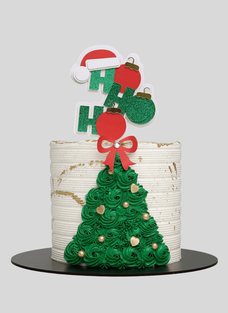 Refined Christmas Cake