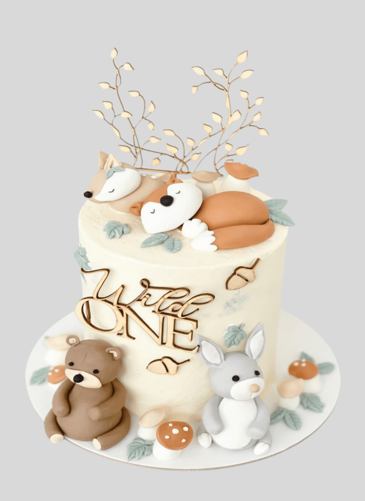 Appealing Forest Cake