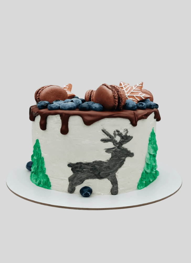 Cute Forest Cake