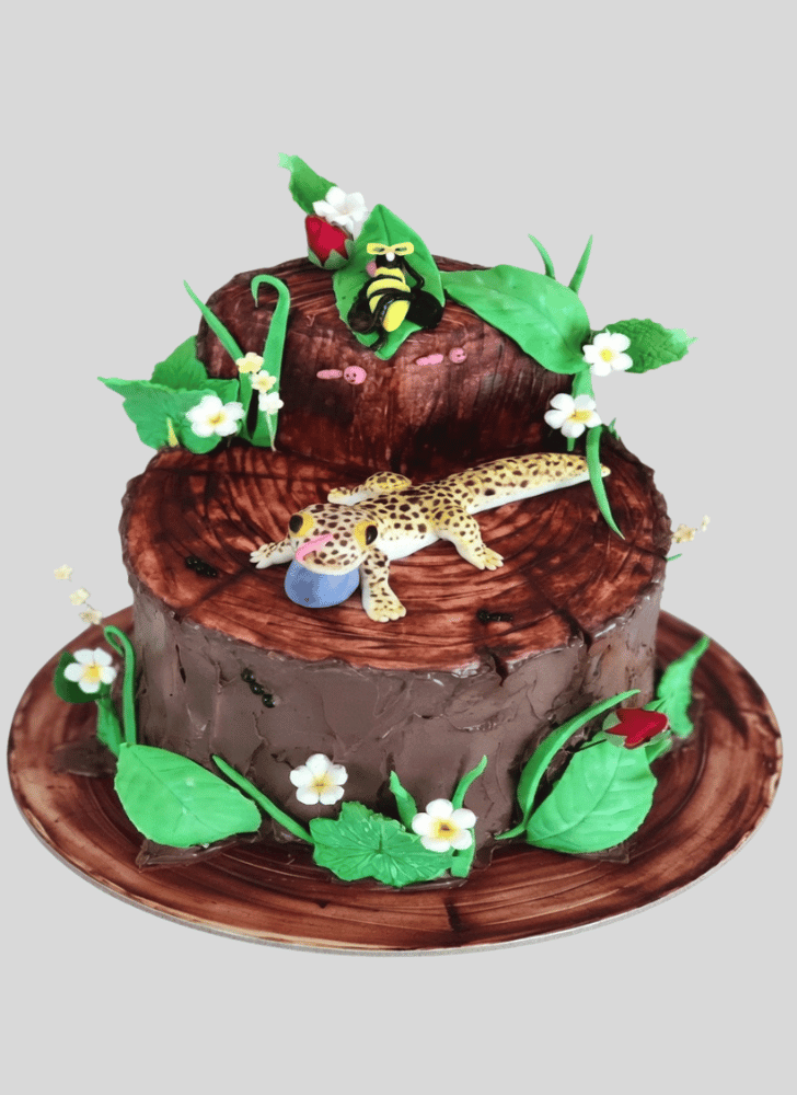 Dazzling Forest Cake
