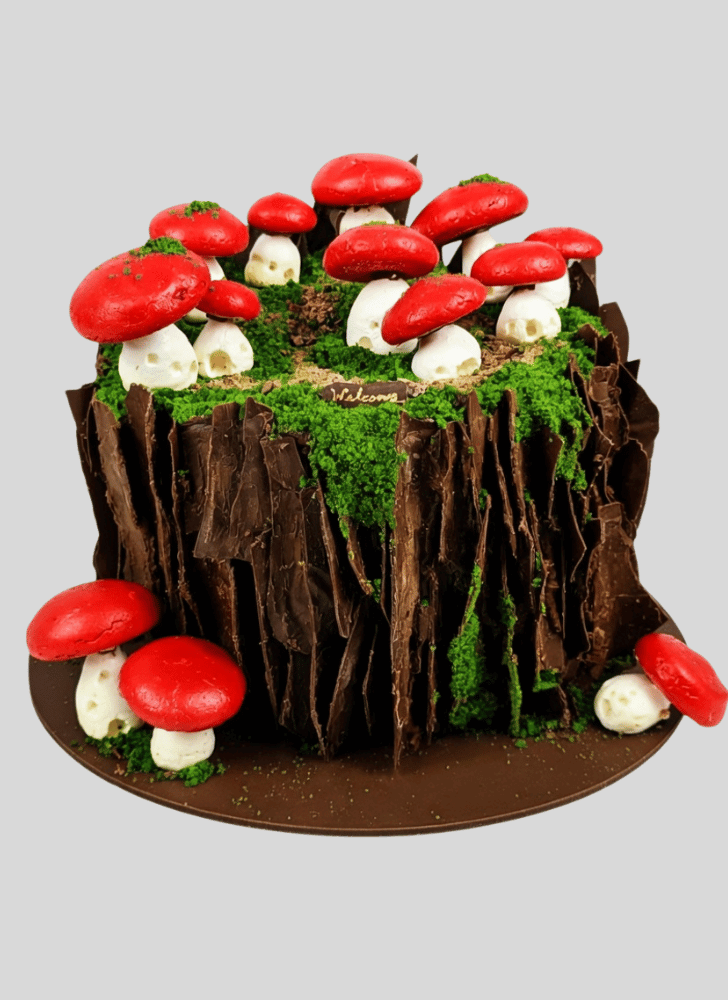 Delicate Forest Cake