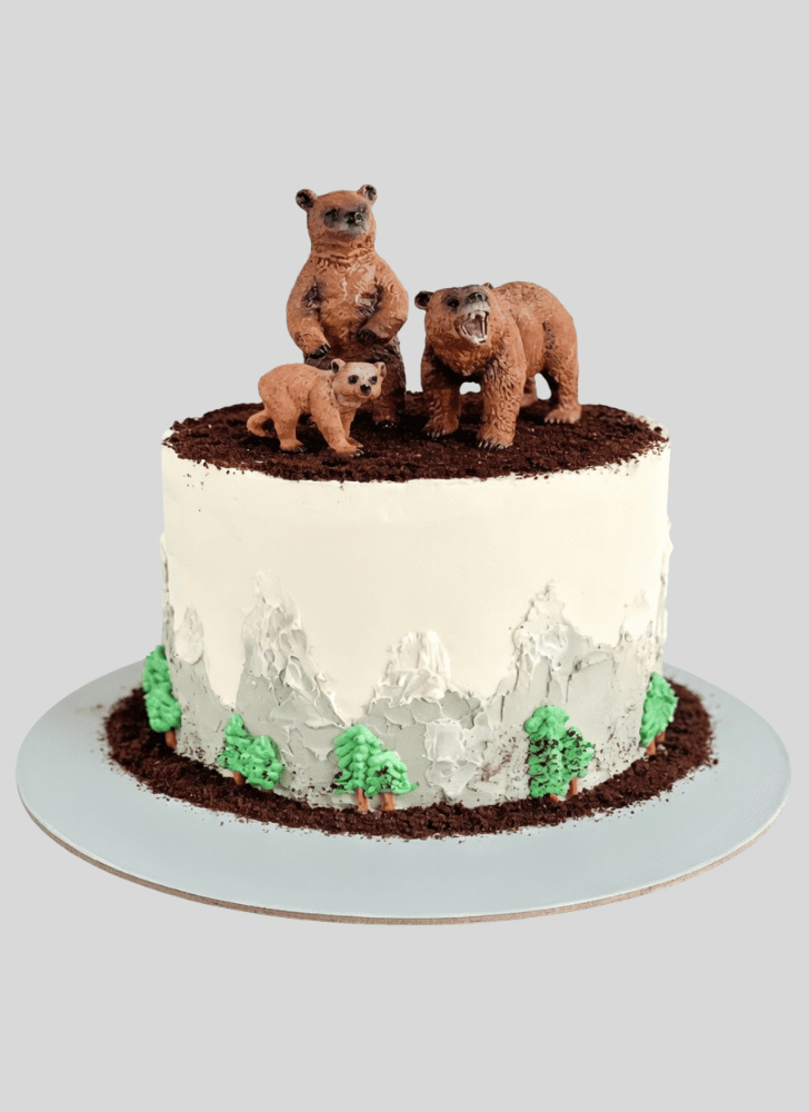 Enthralling Forest Cake