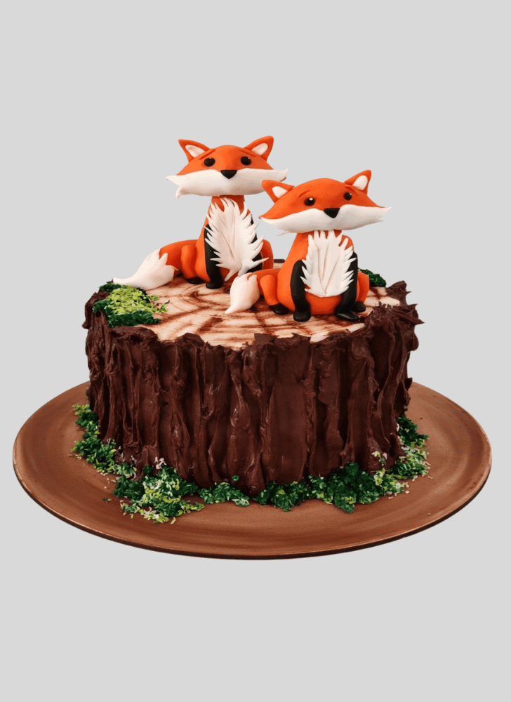 Lovely Forest Cake Design