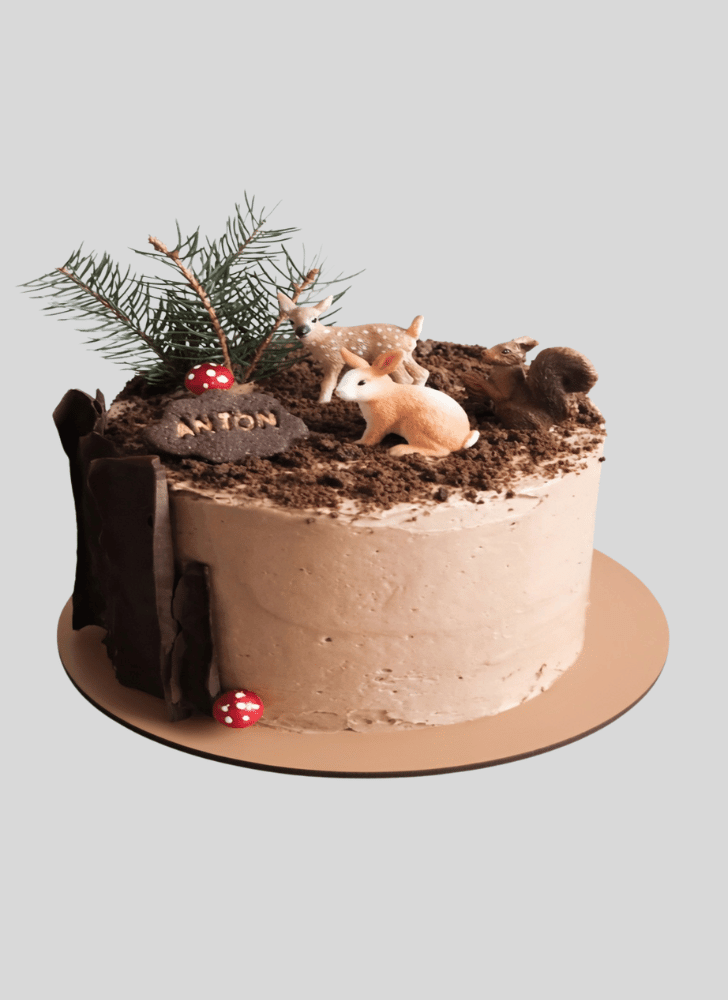 Pleasing Forest Cake