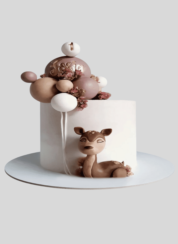 Pretty Forest Cake