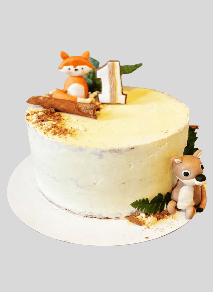 Shapely Forest Cake