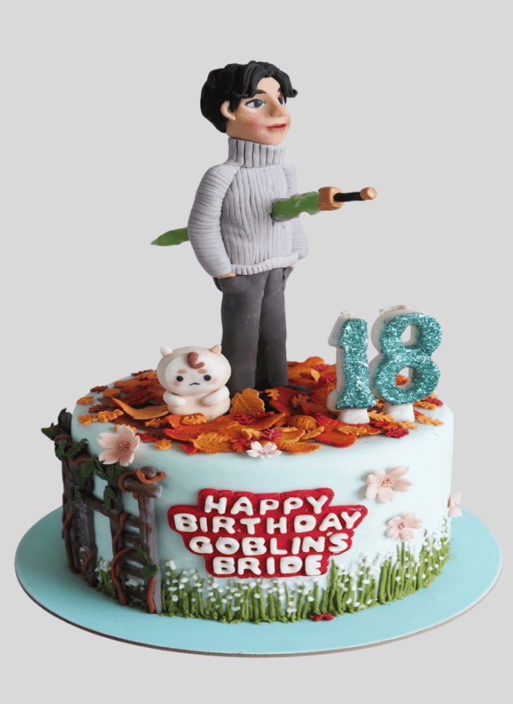Bewitching Goblin Cake