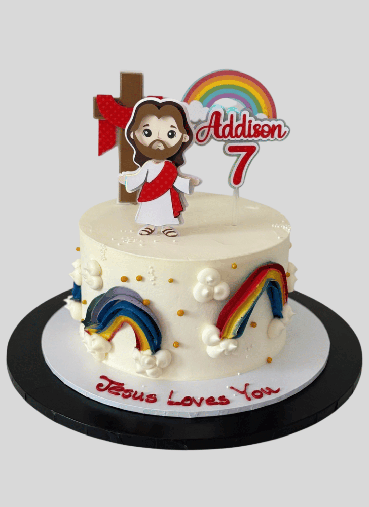 Adorable Jesus Cake