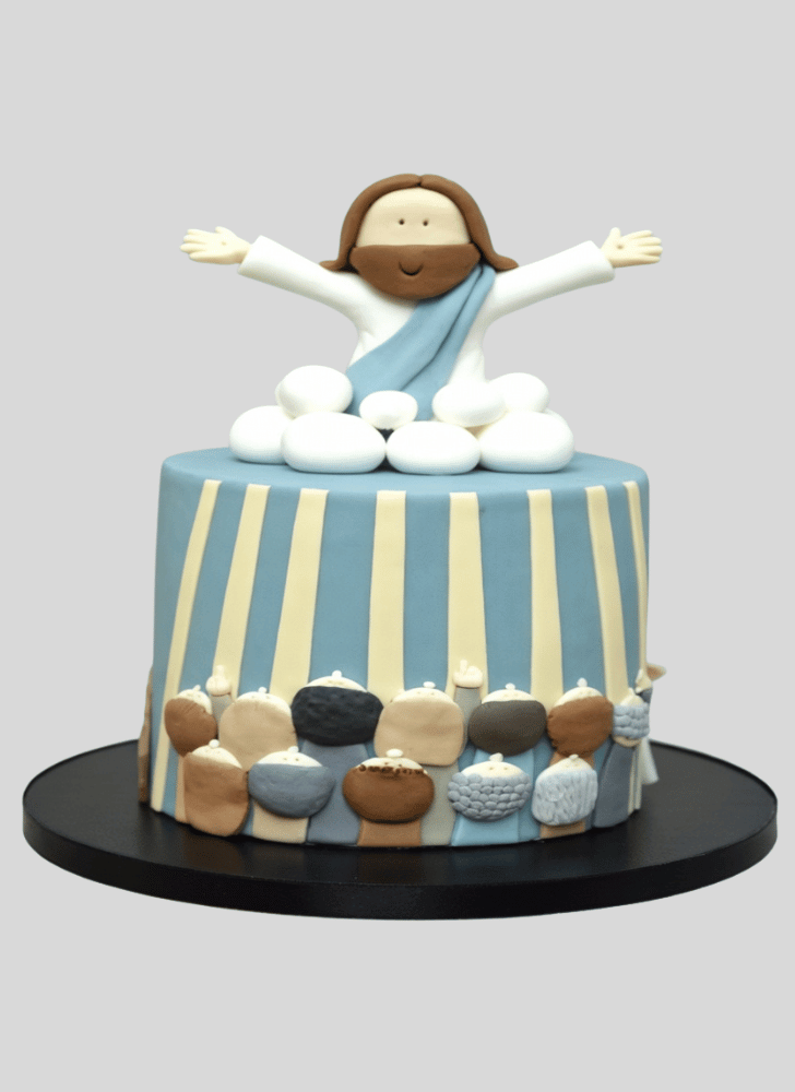 Captivating Jesus Cake