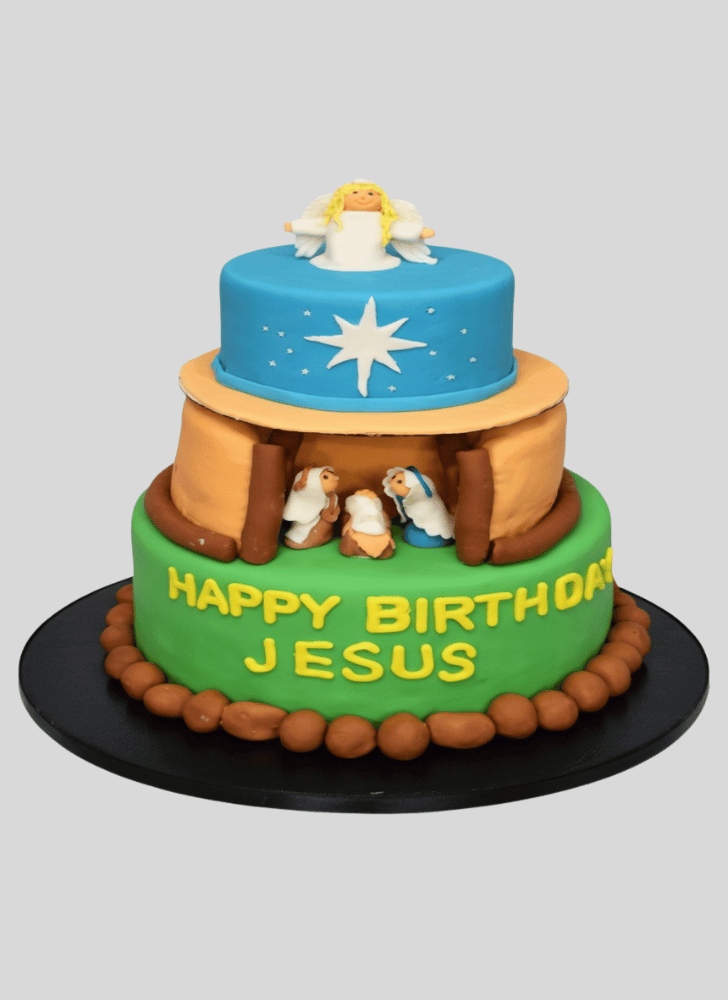 Comely Jesus Cake