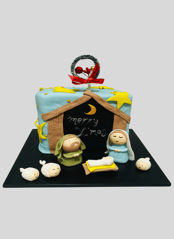 Dazzling Jesus Cake