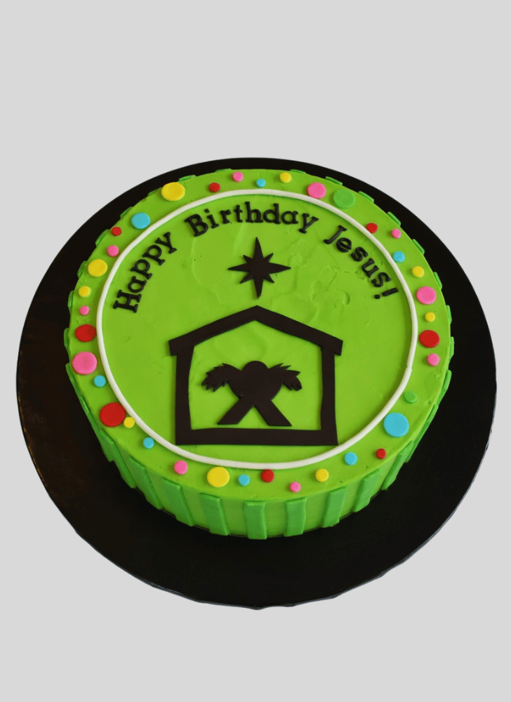 Elegant Jesus Cake