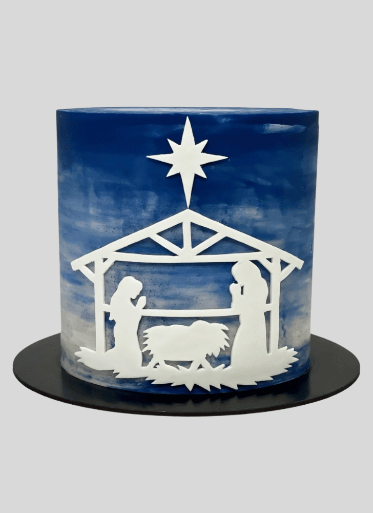 Pretty Jesus Cake