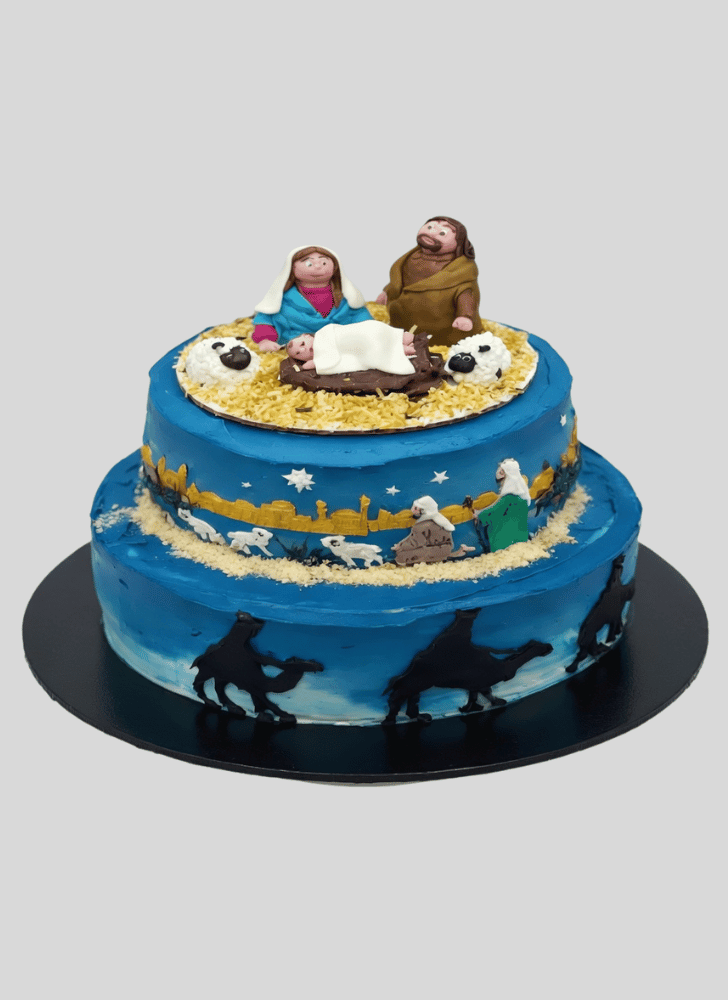 Resplendent Jesus Cake