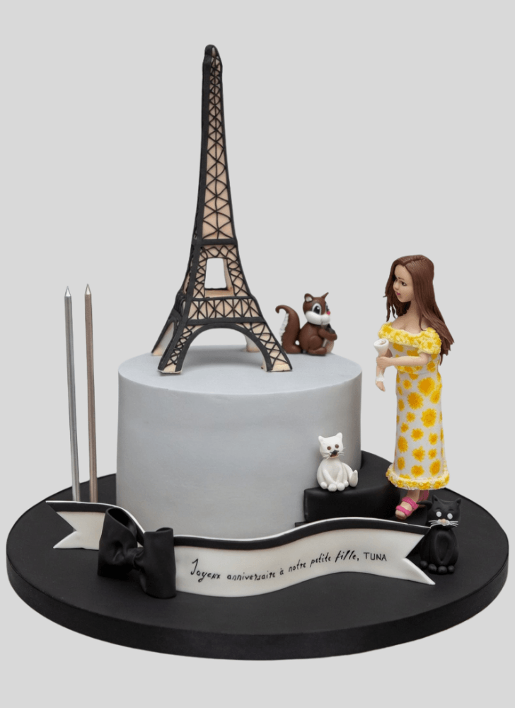 Charming Paris Cake