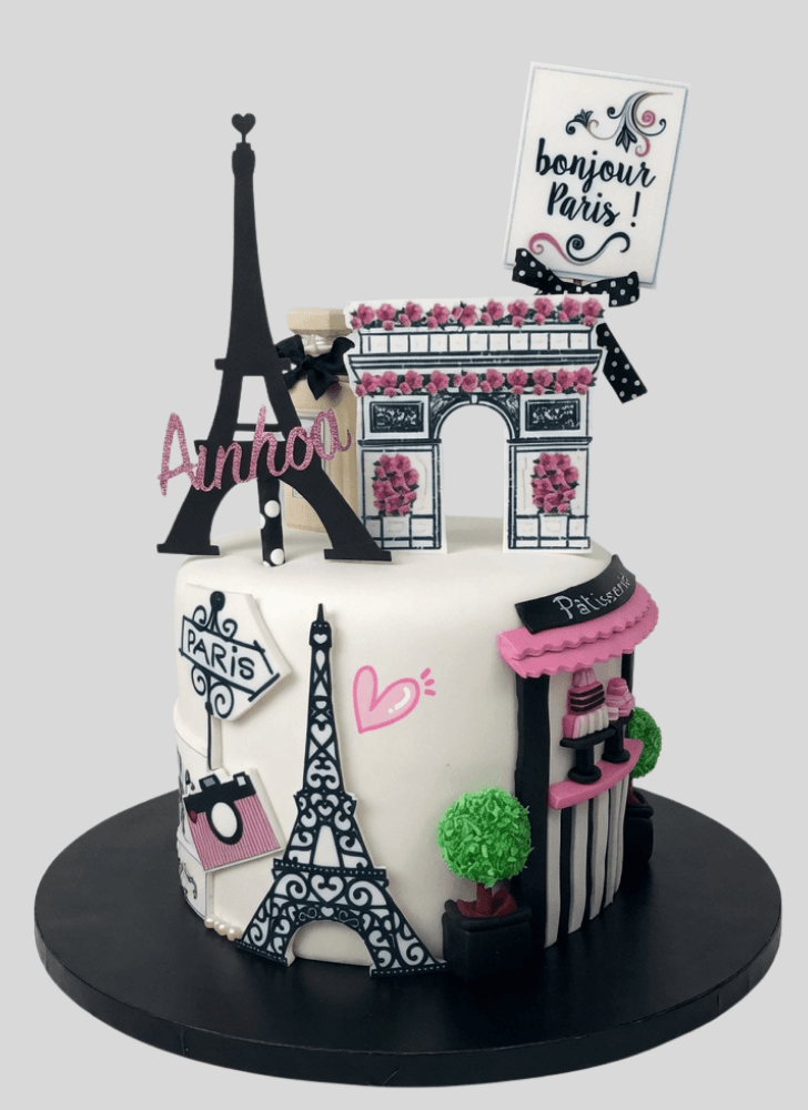 Graceful Paris Cake