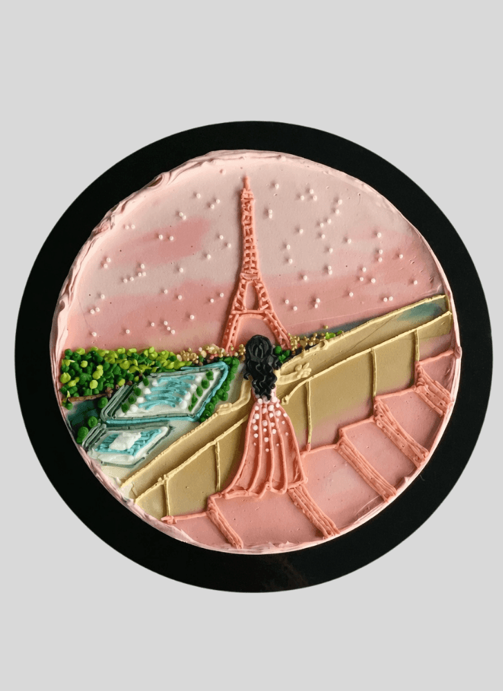 Handsome Paris Cake
