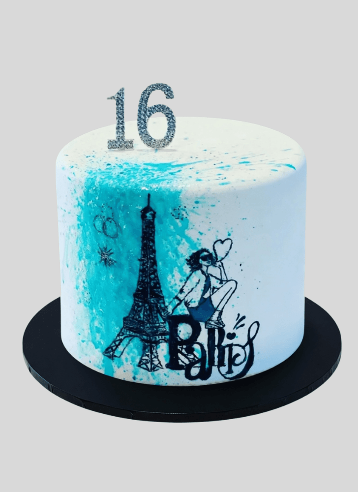 Inviting Paris Cake