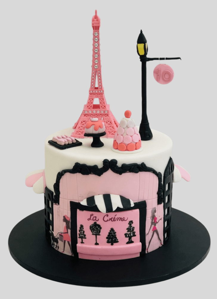 Pretty Paris Cake