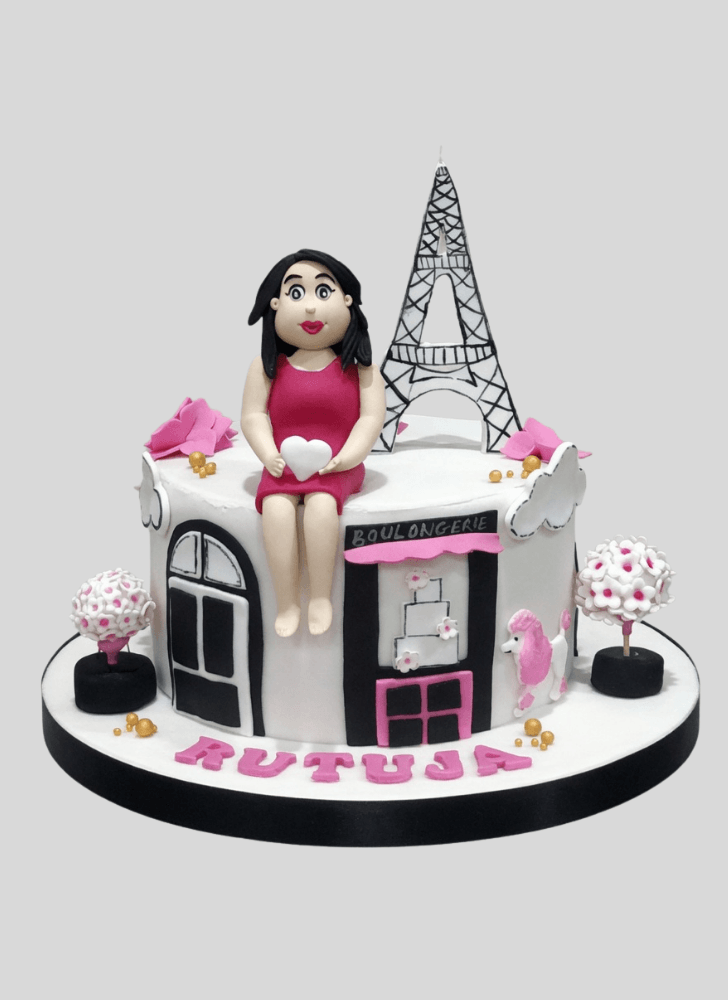 Resplendent Paris Cake