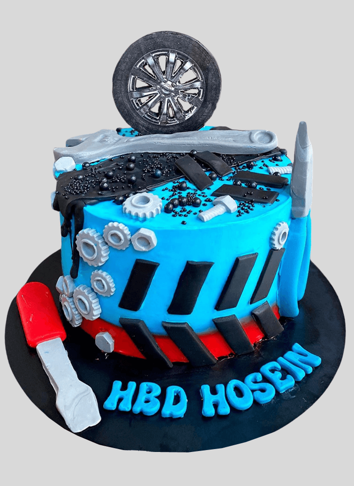 Captivating Repair Man Cake