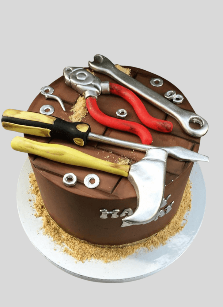Charming Repair Man Cake