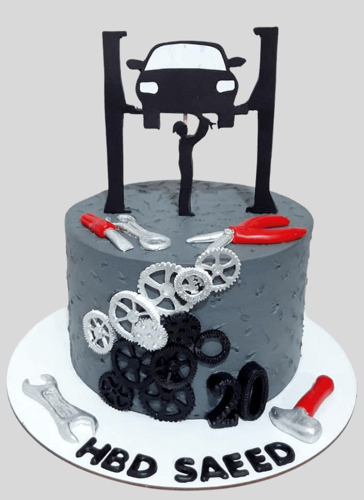 Delightful Repair Man Cake