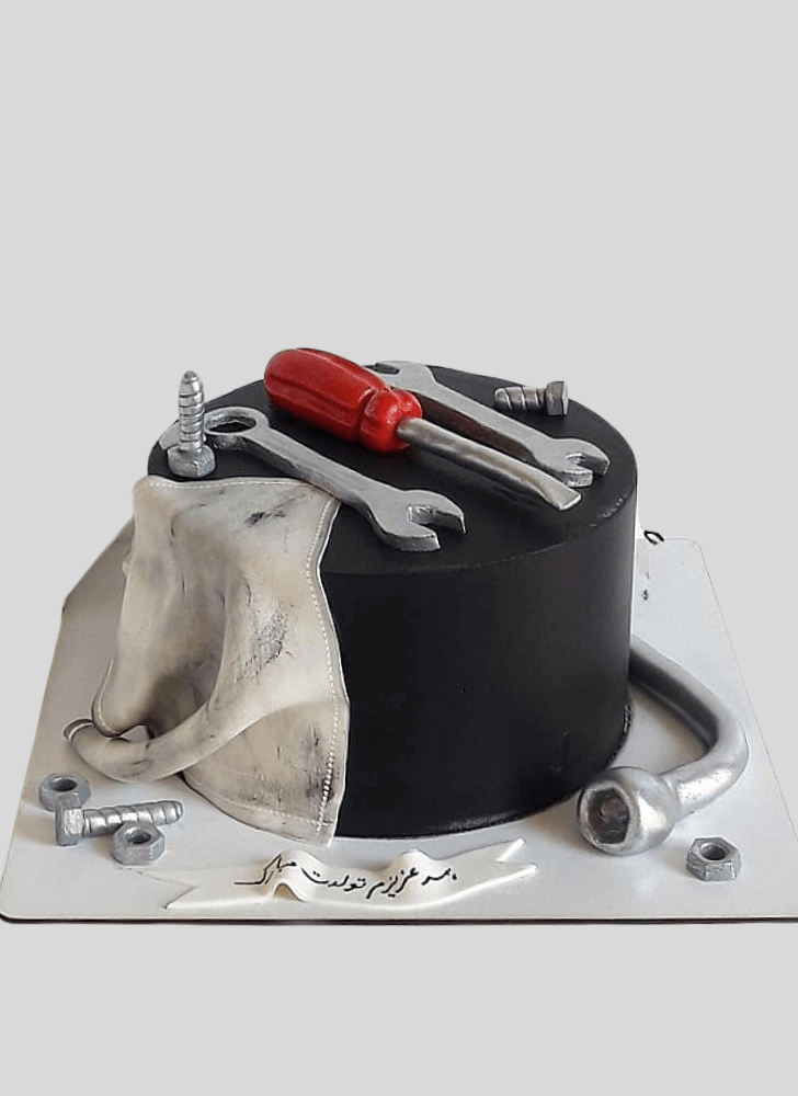 Excellent Repair Man Cake