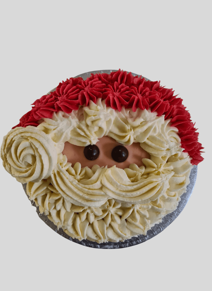 Adorable Santa Cake
