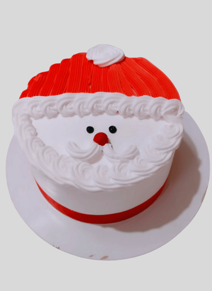Appealing Santa Cake