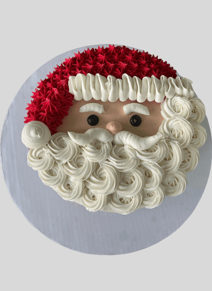 Captivating Santa Cake