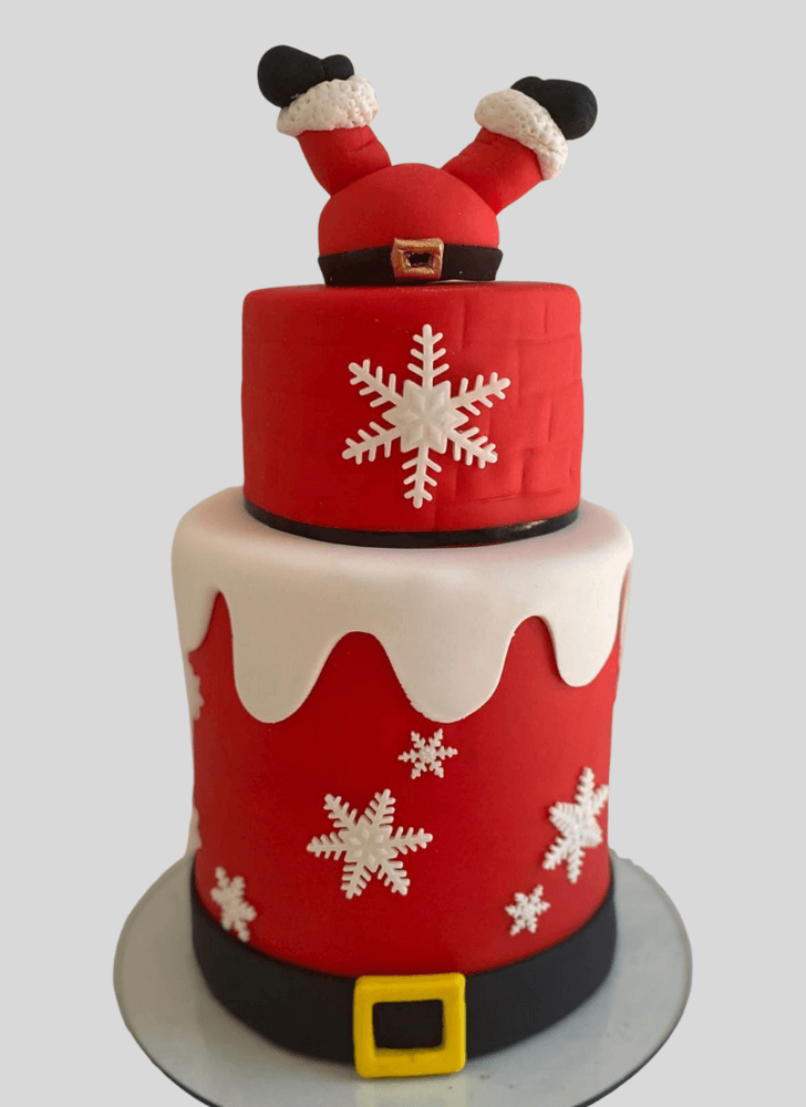 Divine Santa Cake